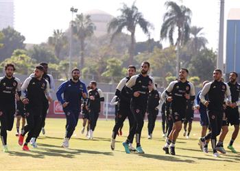 مران الأهلي تدريبات بدنية للاعبين وراحة لـ أليو ديانج