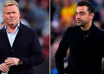 كومان يدافع عن تشافي تدريب برشلونة هجوم على الصحة العقلية