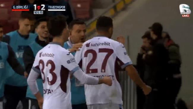 اهداف مباراة طرابزون سبور وجنتشلر بيرليجي 2 1 كأس تركيا