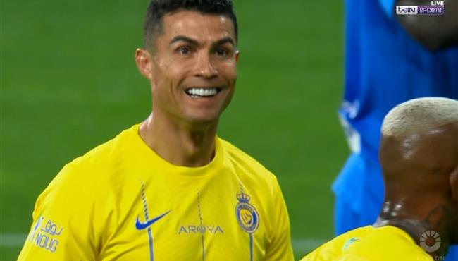 رونالدو يهدر فرصة هدف محقق امام الهلال في كأس موسم الرياض