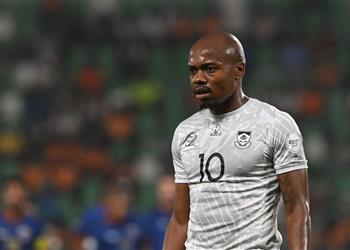 شكوك بشأن مشاركة بيرسي تاو في مباراة جنوب إفريقيا والكونغو الديمقراطية