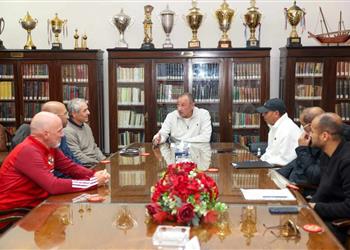 تفاصيل اجتماع الخطيب مع كولر وبيبو وقيادات قطاع ناشئي الأهلي