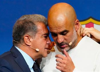 تقارير جوارديولا يرشح لـ لابورتا خليفة تشافي في برشلونة