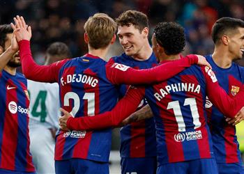 مواعيد مباريات برشلونة في شهر مارس 2024 موقعتي نابولي وأتلتيكو مدريد