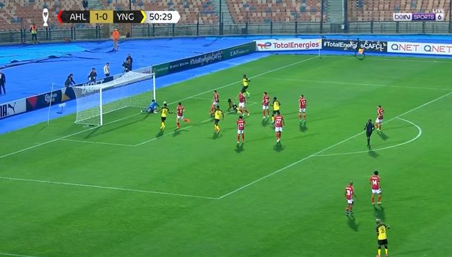 تصدي مصطفي شوبير الرائع يحرم يانج افريكانز من تسجيل هدف امام الاهلي