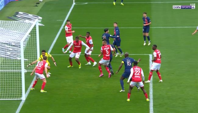 هدف تعادل باريس سان جيرمان مع لينس 1 1 بالدوري الفرنسي