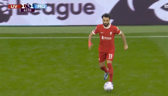 محمد صلاح يمرر ببراعه ولويس دياز يهدر انفراد تام امام مانشستر سيتي