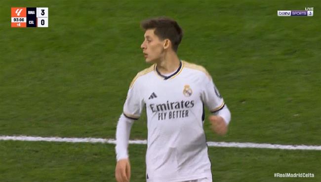 هدف اردا جولر الرائع في مرمي سيلتا فيجو بالدوري الاسباني