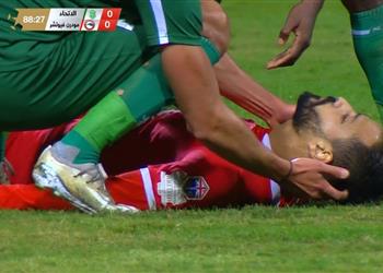 خاص تطورات جديدة حول علاج أحمد رفعت بعد سقوطه في مباراة فيوتشر والاتحاد
