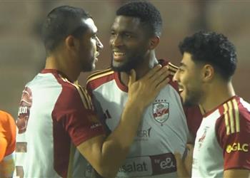 فيديو موديست يسجل هدف الأهلي الأول والبنك الأهلي يتعادل في 3 دقائق