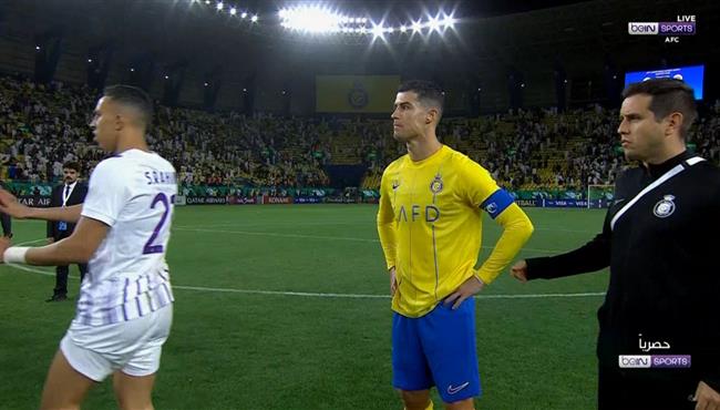 حسرة رونالدو بعده خساراة النصر امام العين ومشادة بين اللاعبين