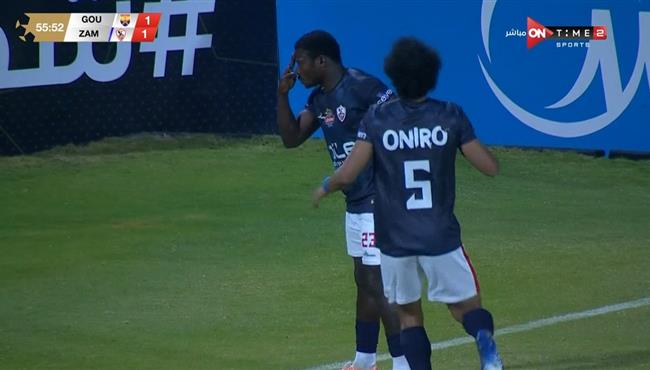 هدف سمسون أكينيولا في مرمي الجونة بالدوري المصري