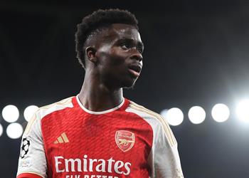 ساكا يتحدى مانشستر سيتي بعد تأهل آرسنال لربع نهائي دوري أبطال أوروبا