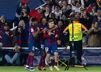 سبورت جواسيس باريس سان جيرمان راقبوا مواهب برشلونة أمام نابولي