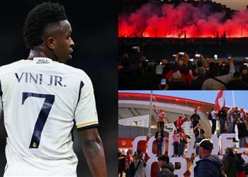 فينيسيوس جونيور يوجه طلب ا لـ يويفا بعد عنصرية جماهير أتلتيكو مدريد