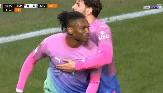 هدف رفائيل لياو العالمي في مرمي سلافيا براج بالدوري الاوروبي