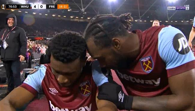 هدف محمد قدوس المارادوني في مرمي فرايبورج بالدوري الاوروبي