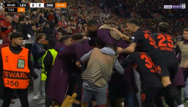 اهداف مباراة باير ليفركوزن وكارباج اجدام 3 2 الدوري الاوروبي