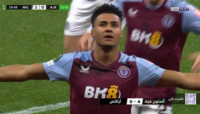 اهداف مباراة استون فيلا واياكس 4 0 دوري المؤتمر الاوروبي