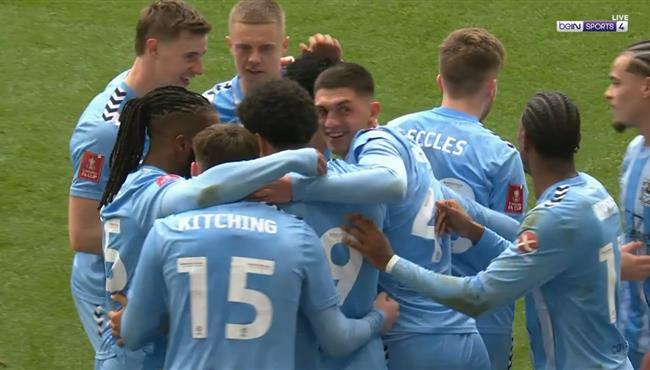 اهداف مباراة ولفرهامبتون وكوفنتري سيتي 2 3 كاس الاتحاد الانجليزي