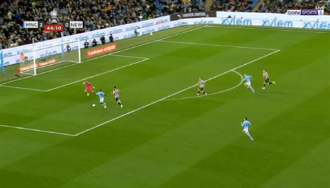 جيريمي دوكو يهدر فرصة هدف امام نيوكاسل بكأس الاتحاد الانجليزي