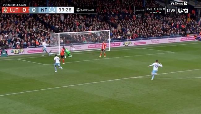 اهداف مباراة نوتينجهام فورست ولوتن تاون 1 1 الدوري الانجليزي