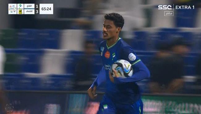 هدف الفتح الثاني في مرمي الاتحاد بالدوري السعودي