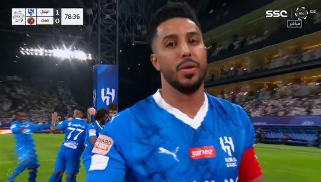 هدف سالم الدوسري في مرمي ضمك بالدوري السعودي