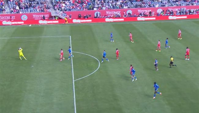 الهواء يسجل هدف قاتل في الدوري الأمريكي