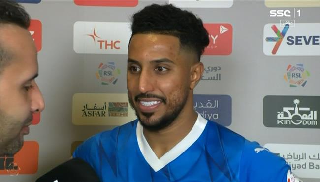تصريحات سالم الدوسري بعد مباراة الهلال وضمك في الدوري السعودي