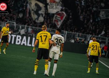 بمشاركة عمر مرموش بوروسيا دورتموند يهزم فرانكفورت بثلاثية في الدوري الألماني