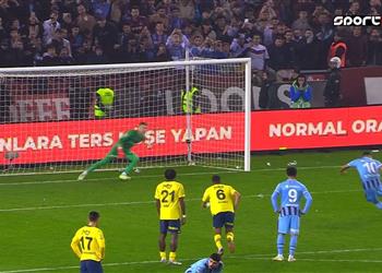 فيديو تريزيجيه يسجل هدف تعادل طرابزون سبور أمام فنربخشة