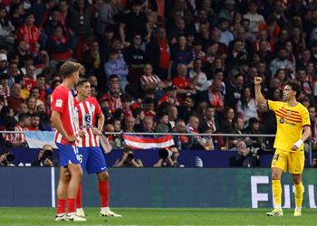 فيديو فيليكس يسجل هدف برشلونة الأول أمام أتلتيكو مدريد