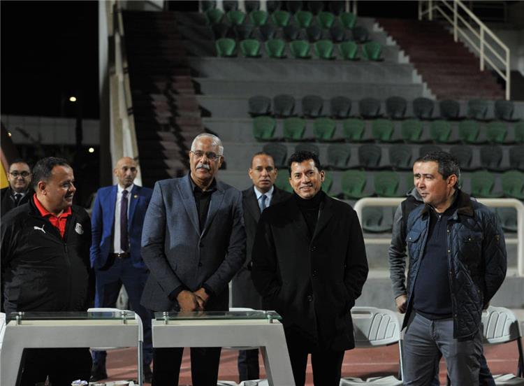 اشرف صبحي مع جمال علام رئيس اتحاد الكرة