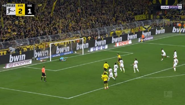 اهداف مباراة اينتراخت فرانكفورت وبوروسيا دورتموند 1 3 الدوري الالماني