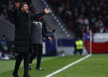 سيميوني لا أبحث عن أعذار الهزيمة أمام برشلونة ولا أفكر في دوري أبطال أوروبا