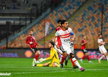 عمر جابر الزمالك يبحث عن رقم قياسي أمام سوار الغيني