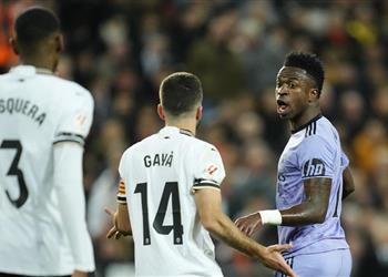 فيديو فينيسيوس يسجل هدف تعادل ريال مدريد أمام فالنسيا