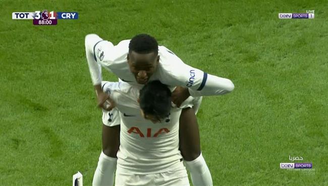 اهداف مباراة توتنهام وكريستال بالاس 3 1 الدوري الانجليزي