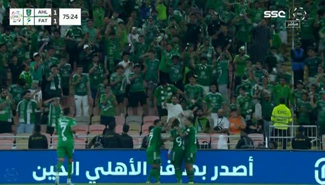 اهداف مباراة الاهلي والفتح 1 1 الدوري السعودي