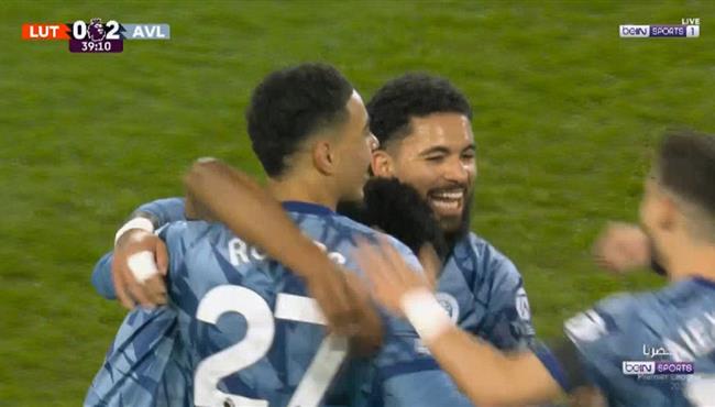 اهداف مباراة استون فيلا ولوتون تاون 3 2 الدوري الانجليزي