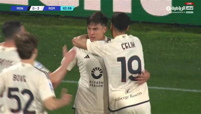 اهداف مباراة روما ومونزا 4 1 الدوري الايطالي