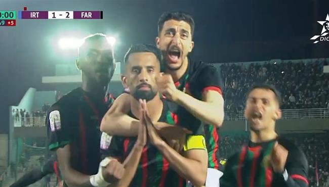 اهداف مباراة الجيش الملكي واتحاد طنجة 2 1 الدوري المغربي