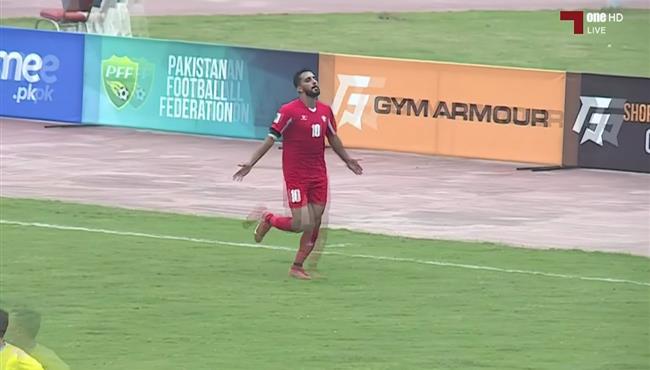 هدف موسي التعمري الثاني الرائع في مرمي باكستان بتصفيات كأس العالم