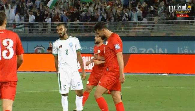 هدف فلسطين الاول في مرمي بنجلاديش بتصفيات كأس العالم
