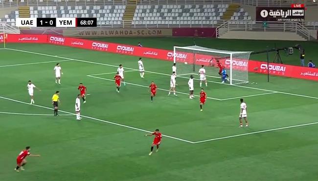 هدف اليمن في مرمي الامارات بتصفيات كأس العالم