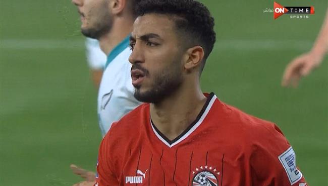محمد عبد المنعم كاد ان يسجل هدف امام نيوزيلندا بكاس عاصمة مصر