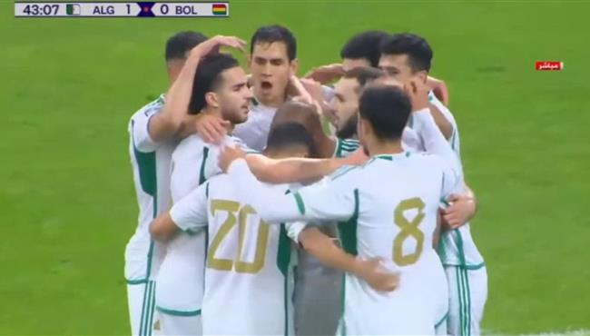اهداف مباراة الجزائر وبوليفيا 3 2 مباراة ودية