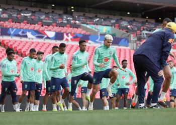 تشكيل البرازيل أمام إنجلترا ودي ا فينيسيوس يقود الهجوم