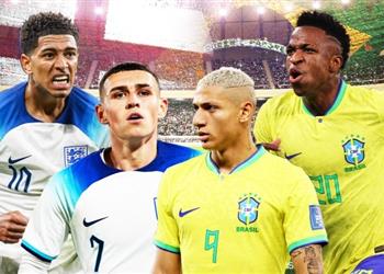 تشكيل إنجلترا أمام البرازيل ودي ا بيلينجهام أساسي ا وواتكينز ي عو ض كين